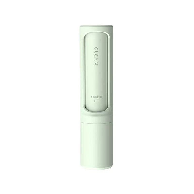 Green reusable lint brush